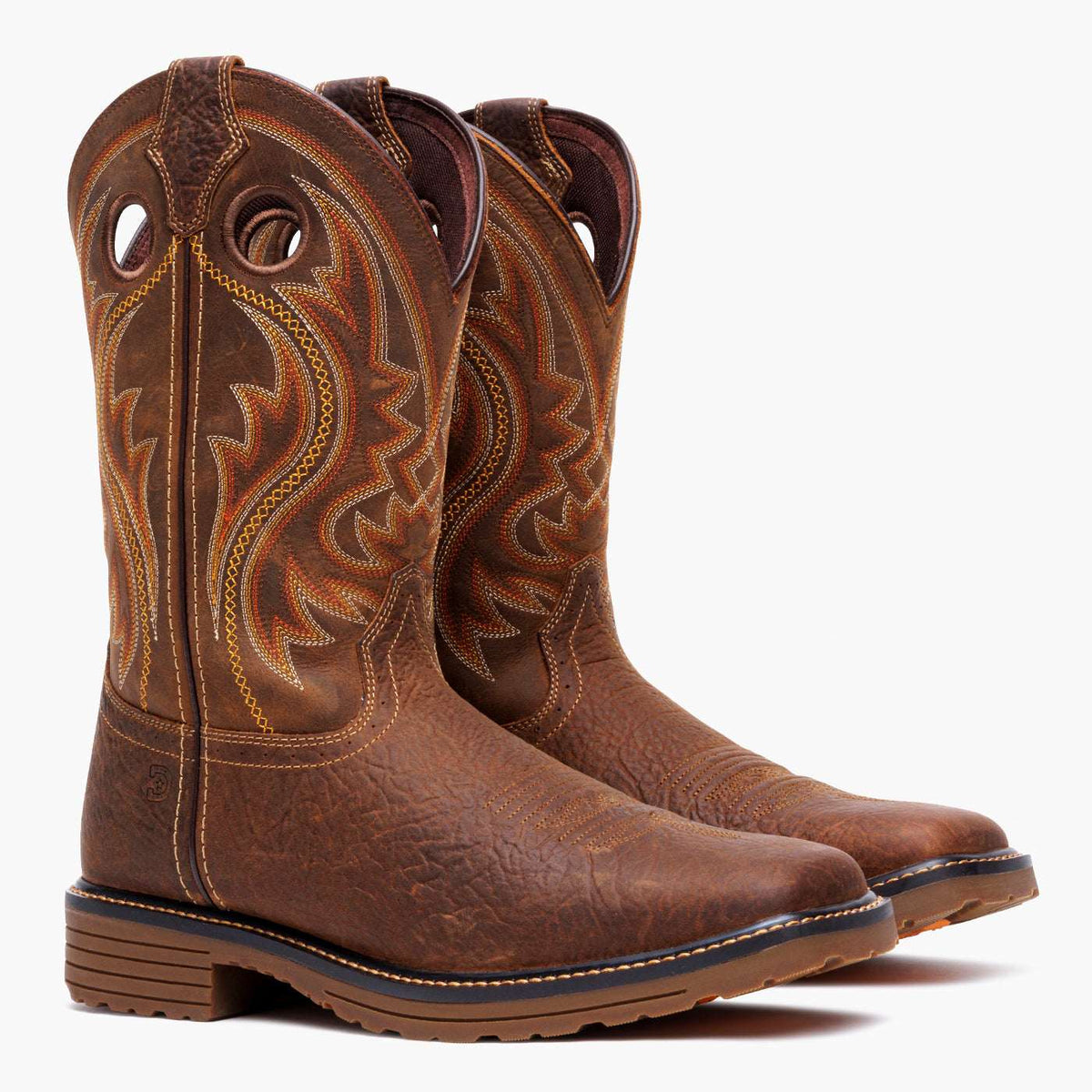 Durango Workhorse Work Boot Bark Brown/Glazed Cognac