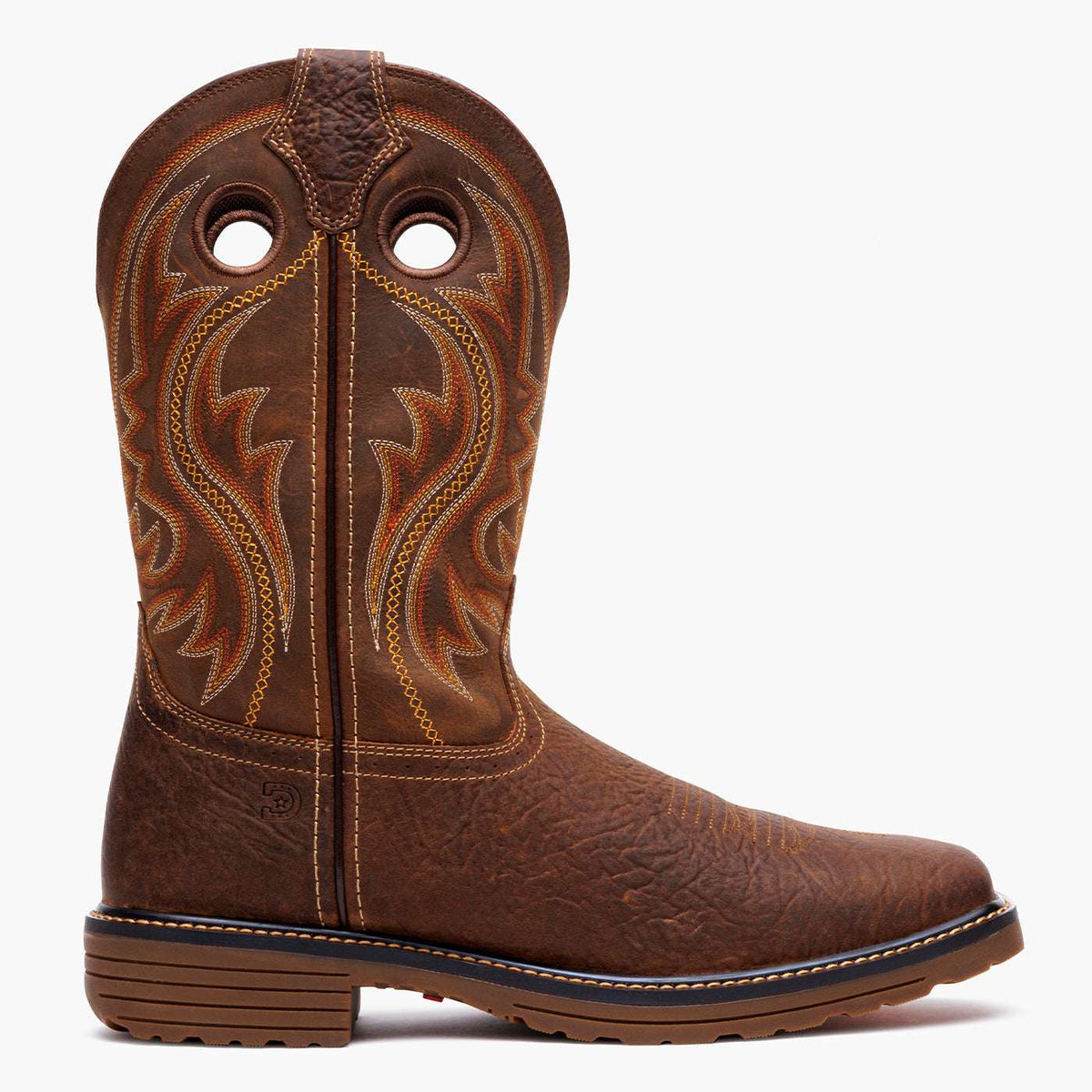 Durango Workhorse Work Boot Bark Brown/Glazed Cognac