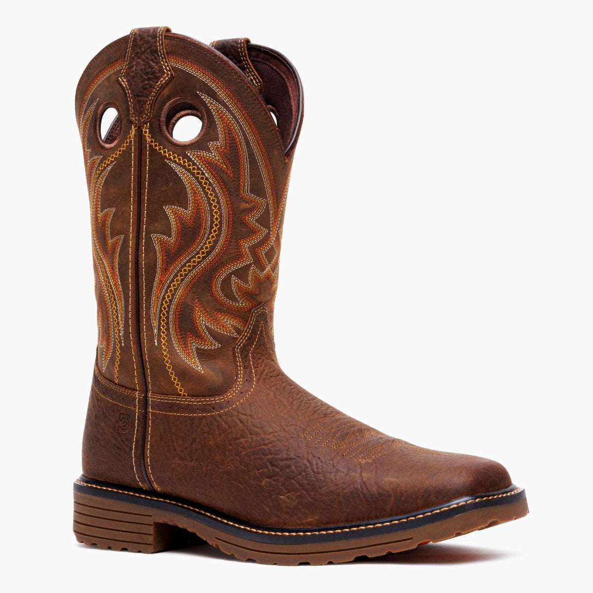 Durango Workhorse Work Boot Bark Brown/Glazed Cognac
