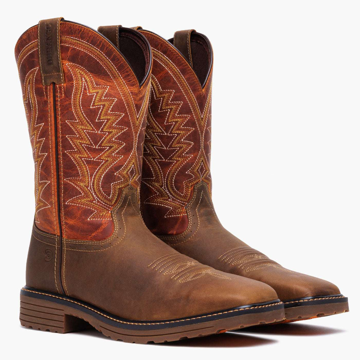 Durango Workhorse Work Boot Tan Saddle/Rusty Blaze