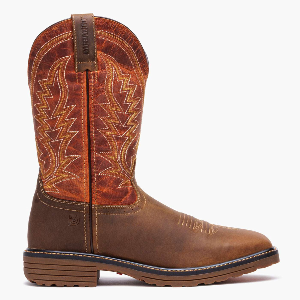 Durango Workhorse Work Boot Tan Saddle/Rusty Blaze