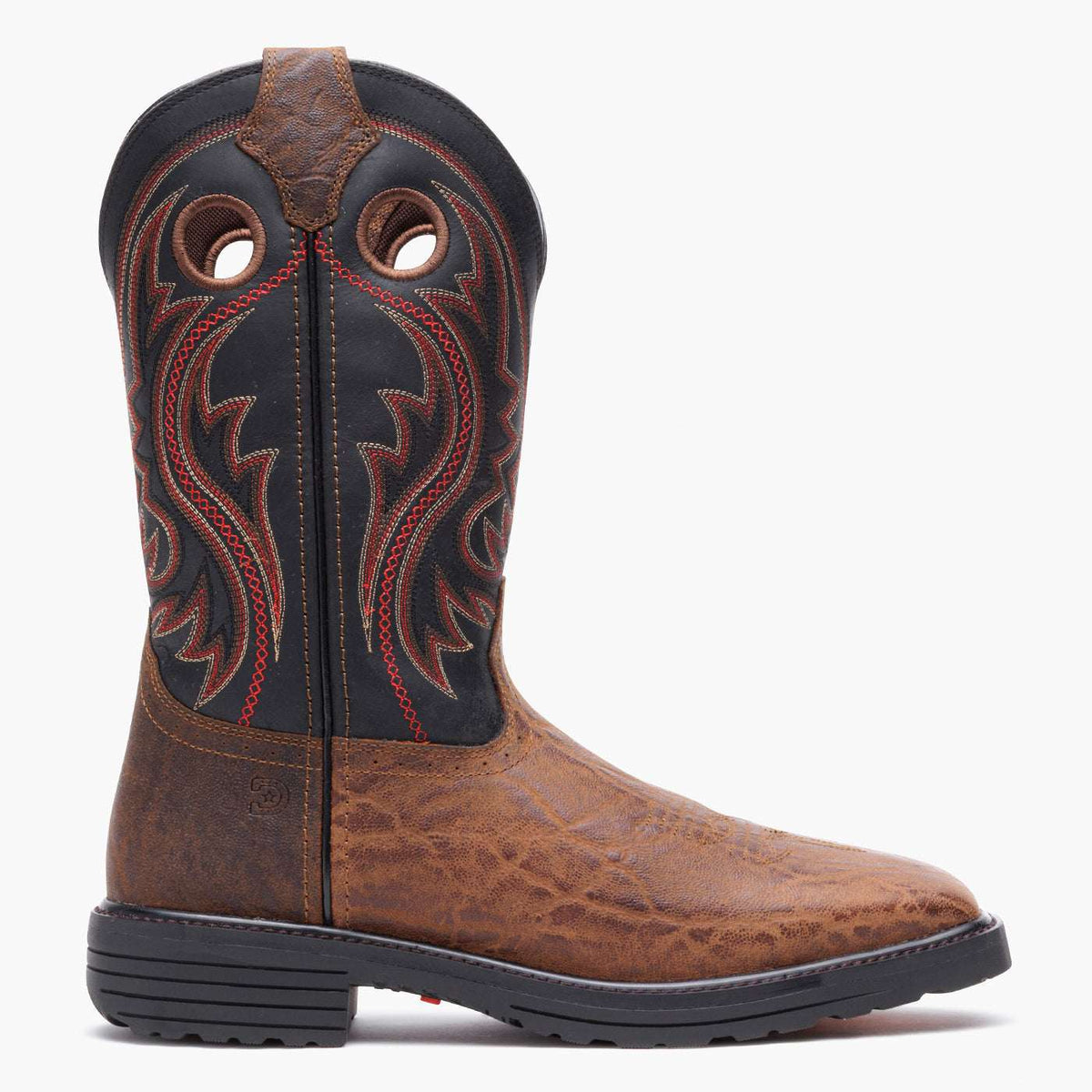 Durango Workhorse Work Boot Mocha Elephant Print/Black - Durango - Flyclothing LLC