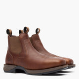 Durango Red Dirt Rebel Chelsea Work Boot Mahogany Brown - Durango - Flyclothing LLC