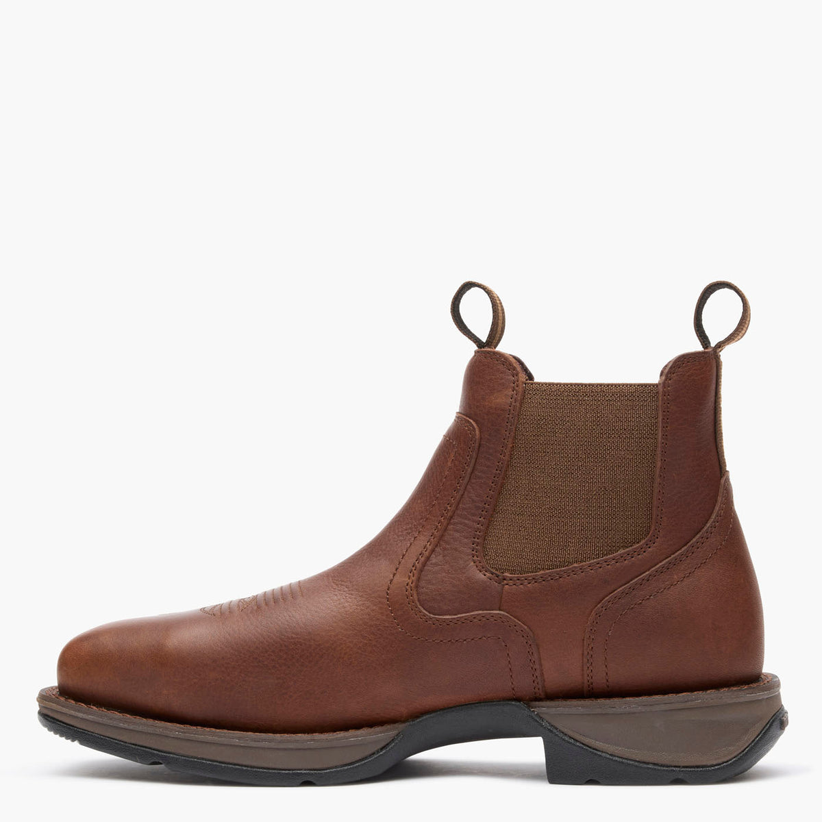 Durango Red Dirt Rebel Chelsea Work Boot Mahogany Brown - Durango - Flyclothing LLC