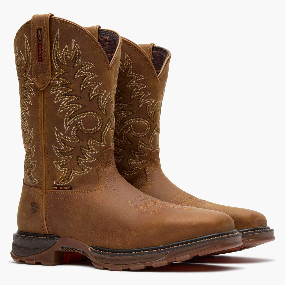 Durango Maverick XP Waterproof Steel Toe Work Boot Rawhide Brown - Durango - Flyclothing LLC