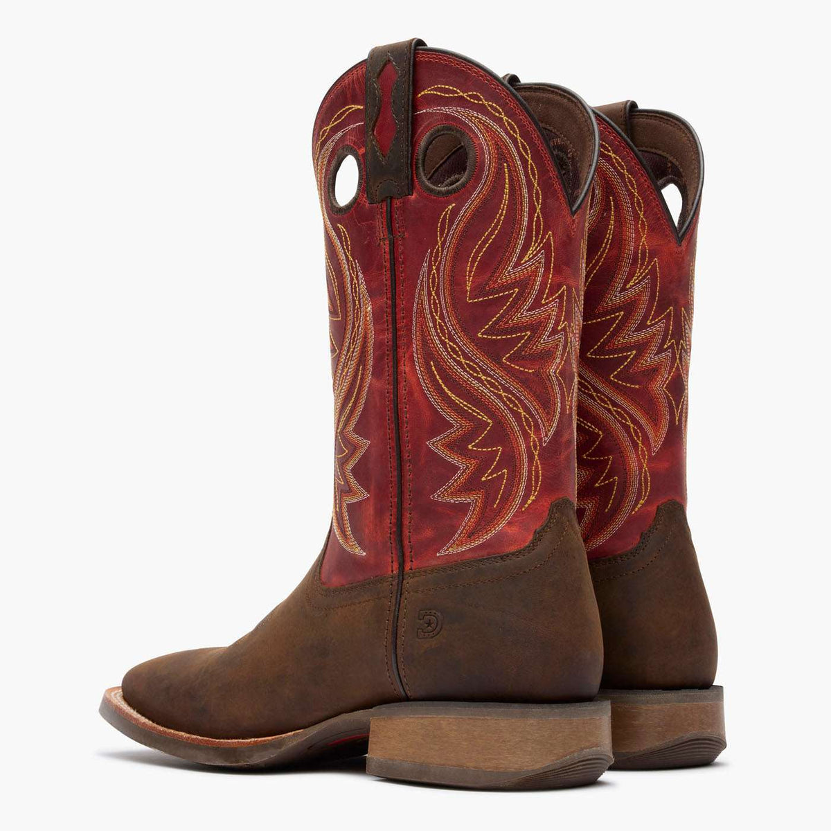 Durango Rebel Pro Western Boot Hickory Brown / Chili Pepper - Durango - Flyclothing LLC