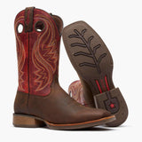 Durango Rebel Pro Western Boot Hickory Brown / Chili Pepper - Durango - Flyclothing LLC