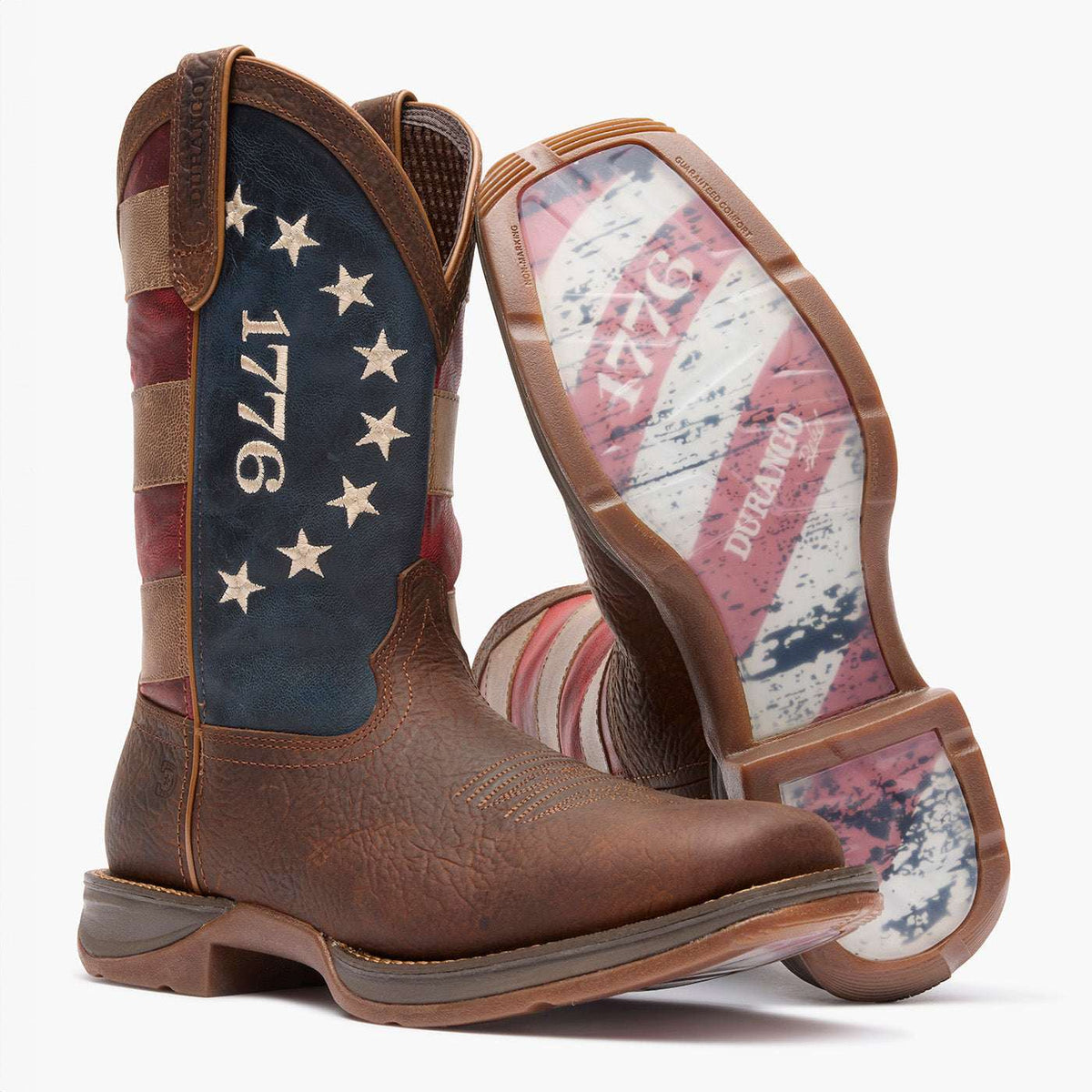 Durango Rebel America 250 Flag Western Boot Briar Pitstop - Durango - Flyclothing LLC