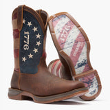 Durango Rebel America 250 Flag Western Boot Briar Pitstop - Durango - Flyclothing LLC