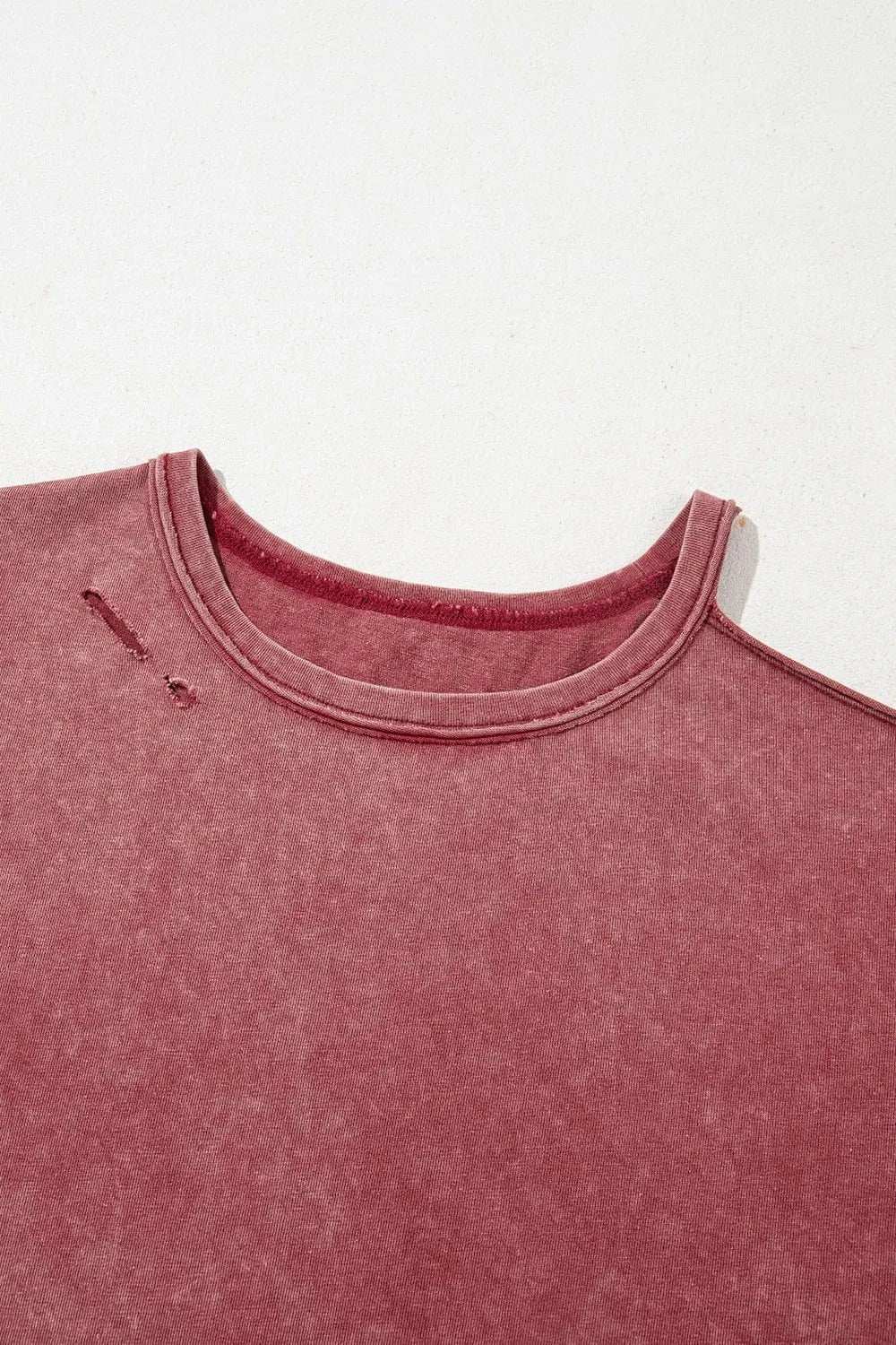 One Shoulder Half Sleeve Oversized Tunic T Shirt - Trendsi - Flyclothing LLC