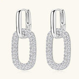 2.16 Carat Moissanite 925 Sterling Silver Earrings - Trendsi