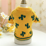Bowknot Dog Clothes Cat Costume Hollow Knit Dog Sweater - My Store - Flyclothing LLC