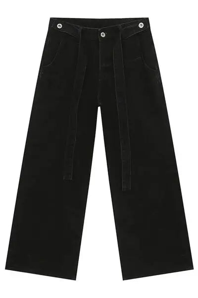 Wide Leg Jeans with Pockets - Trendsi - Flyclothing LLC