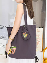 Cartoon Print Lightweight Handbag - Trendsi - Flyclothing LLC