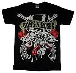 Guns N Roses Skull T-Shirt - Guns n Roses - Flyclothing LLC