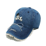 Dog Bow Adjustable Baseball Cap - Trendsi - Flyclothing LLC
