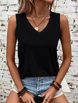 V-Neck Tank - Trendsi - Flyclothing LLC