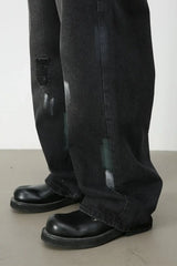 Men's Paint Loose Jeans - Trendsi - Flyclothing LLC