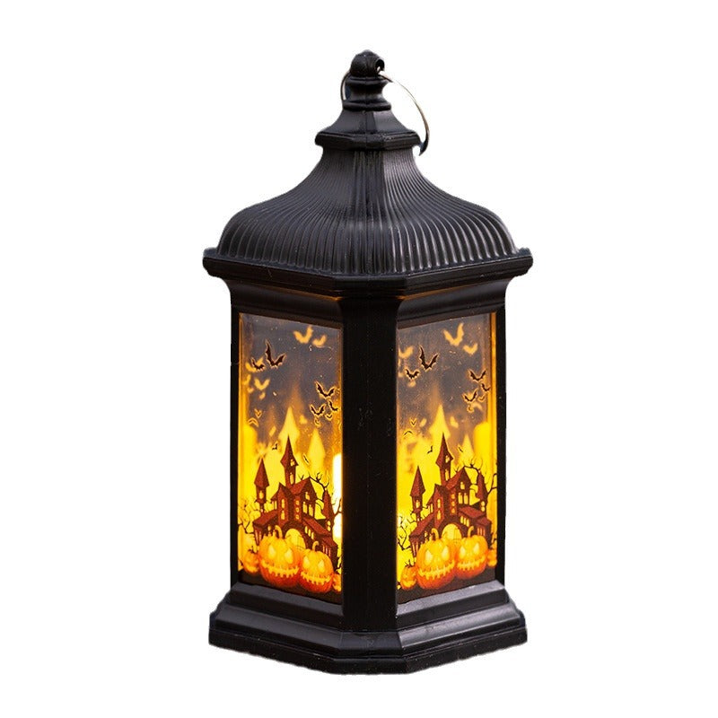 Halloween Decorations Children's Portable Pumpkin Lantern Halloween Ornaments Halloween Pendant Wind Lantern Props - My Store - Flyclothing LLC