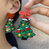 Christmas Dangle Earrings - Trendsi - Flyclothing LLC