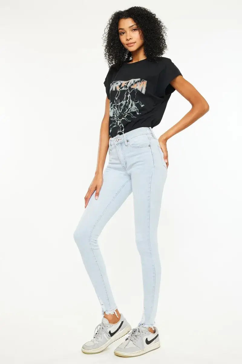 Kancan High Rise Super Skinny Jeans - Trendsi - Flyclothing LLC