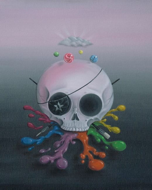 Black Market Art Company Dead Men Tell Tall Tails Print