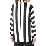 Baha Ranch BeetleJuice Prison Stripe Blazer Women's