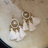 18K Gold-Plated Stainless Steel Dangle Earrings - Trendsi - Flyclothing LLC