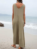 Full Size Wide Strap Jumpsuit with Pockets - Trendsi - Flyclothing LLC