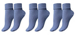 tittimitti® Women’s 100% Organic Combed Cotton Socks 3-Pack – Made in Italy - tittimitti - Flyclothing LLC