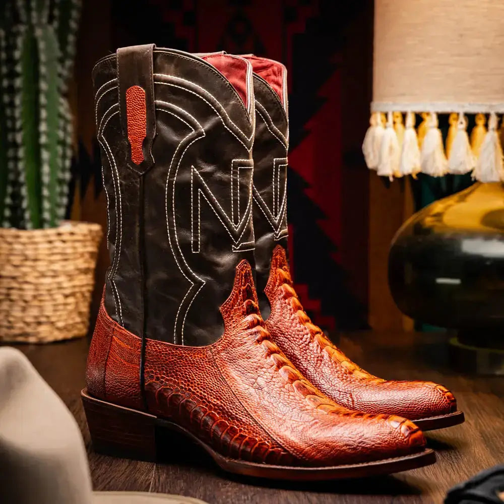 Denver Rustic Cognac - Marco Di Milano - Flyclothing LLC