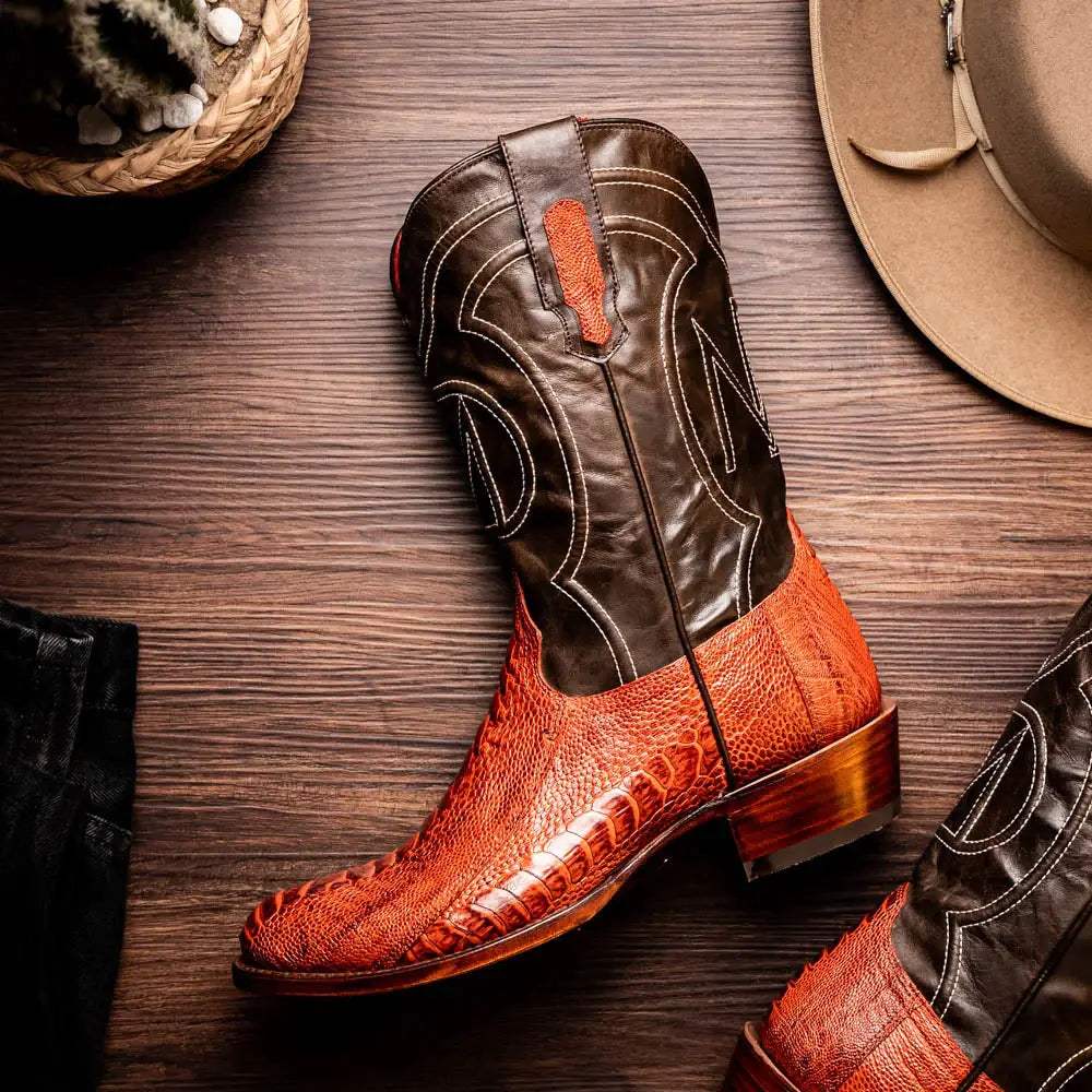 Denver Rustic Cognac - Marco Di Milano - Flyclothing LLC