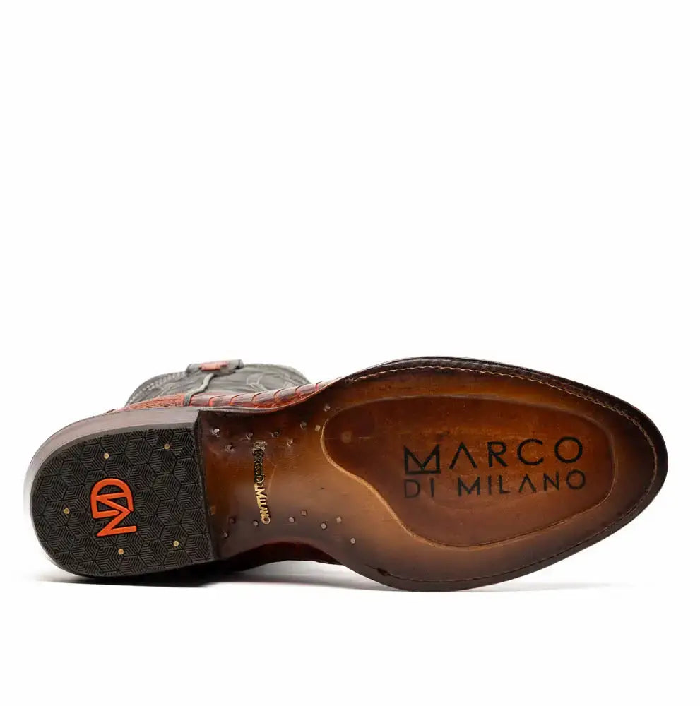 Denver Rustic Cognac - Marco Di Milano - Flyclothing LLC