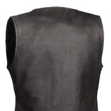 Derringer Women's Motorcycle Leather Vest - First Manufacturing Company - Flyclothing LLC