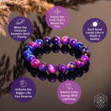 Destiny Activator - All-Galaxy Tiger’s Eye Bracelet - Conscious Items - Flyclothing LLC