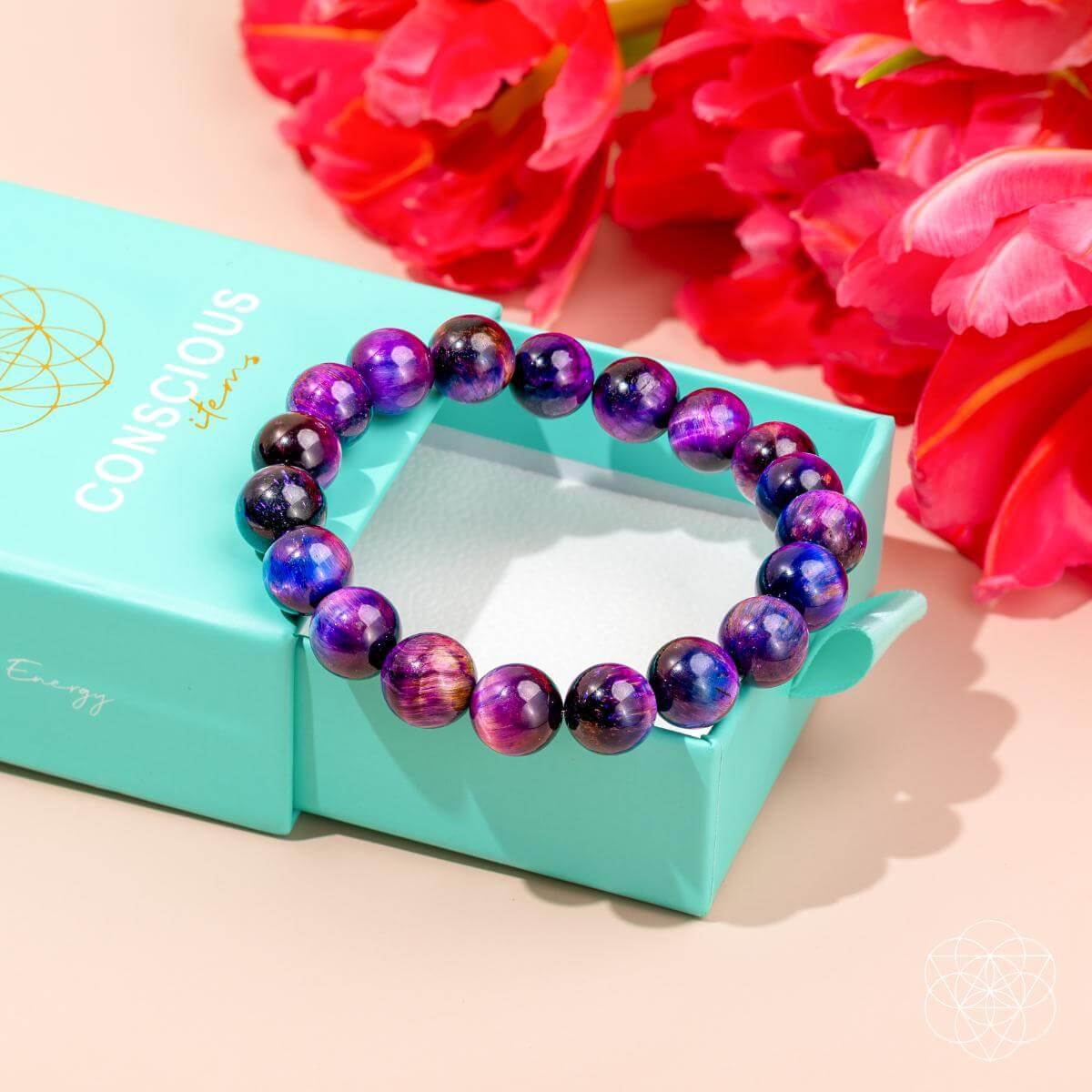 Destiny Activator - All-Galaxy Tiger’s Eye Bracelet - Conscious Items - Flyclothing LLC