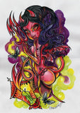 Black Market Art Company Devilicious Print