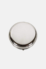Nicole Lee USA Print Metallic Circular Large Pill Case - Trendsi - Flyclothing LLC