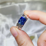 2 Carat Moissanite 925 Sterling Silver Ring - Trendsi - Flyclothing LLC