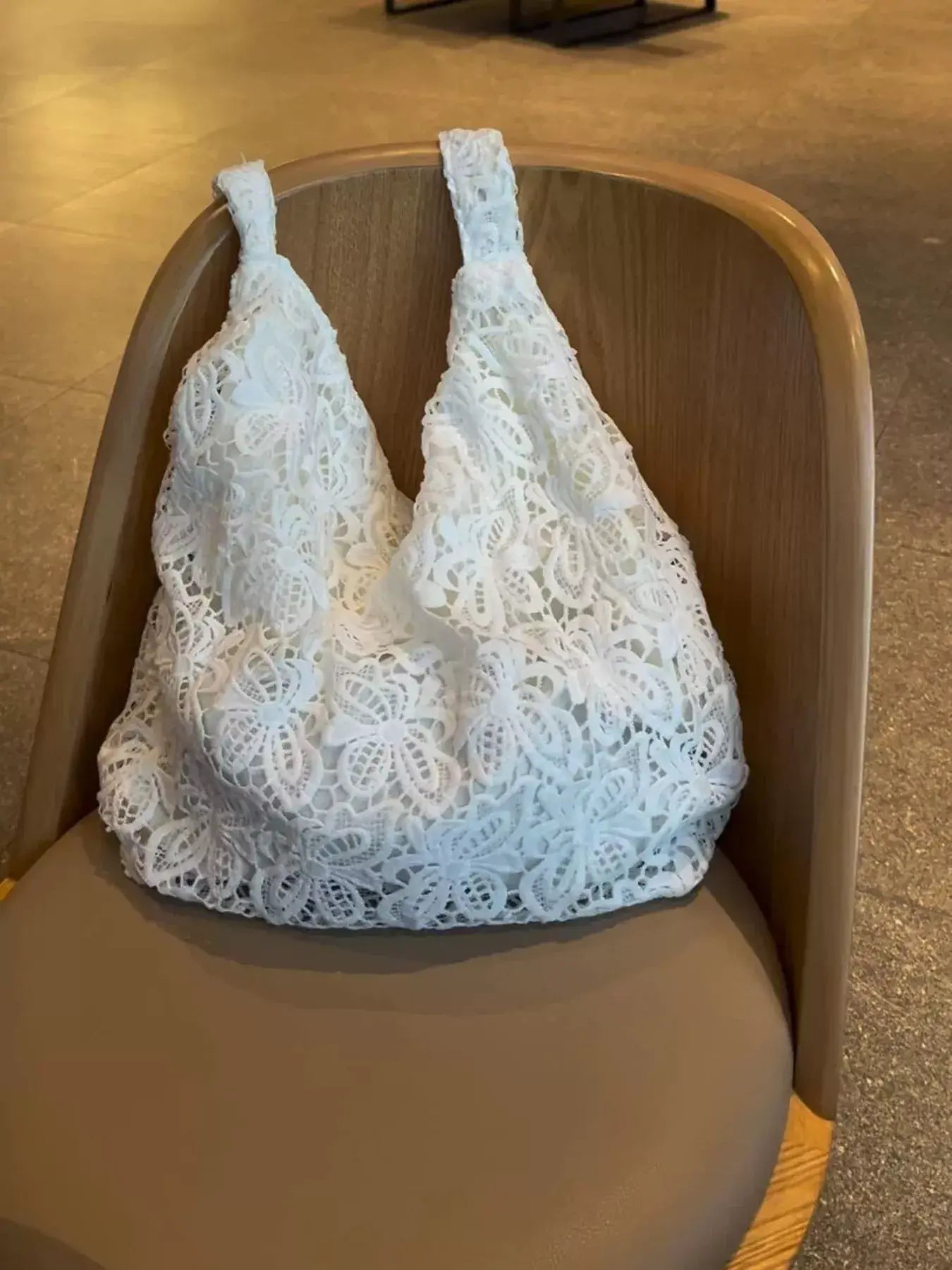 Floral Lace Handbag - Trendsi - Flyclothing LLC