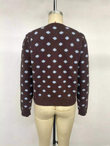 Polka Dot Button Up Cardigan - Trendsi - Flyclothing LLC