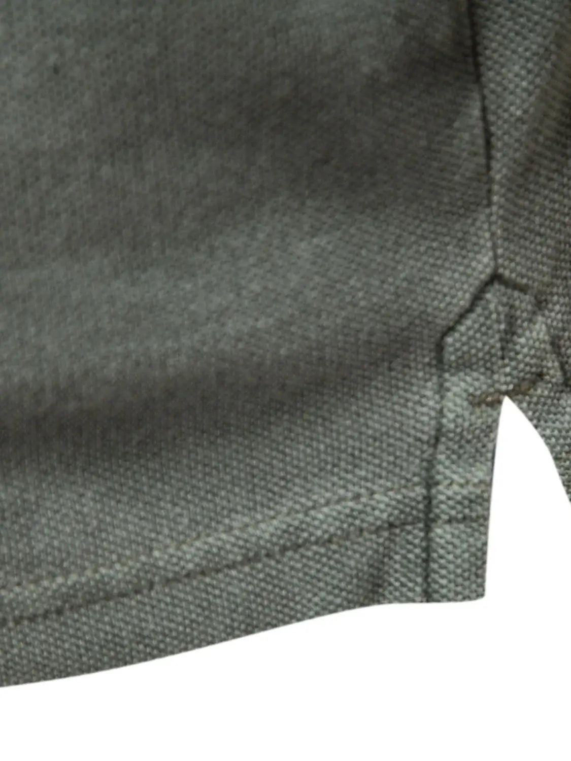 Men's Collared Neck Button Detail Short Sleeve Polo - Trendsi - Flyclothing LLC