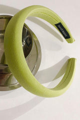 Solid Polyester Wide Headband - Trendsi - Flyclothing LLC