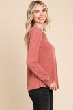 Super Lady Full Size Lace Detail Round Neck T-Shirt - Trendsi