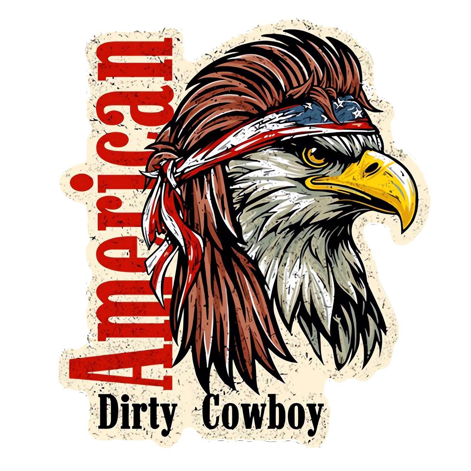 American Eagle Decal - DIRTY COWBOY USA - Flyclothing LLC