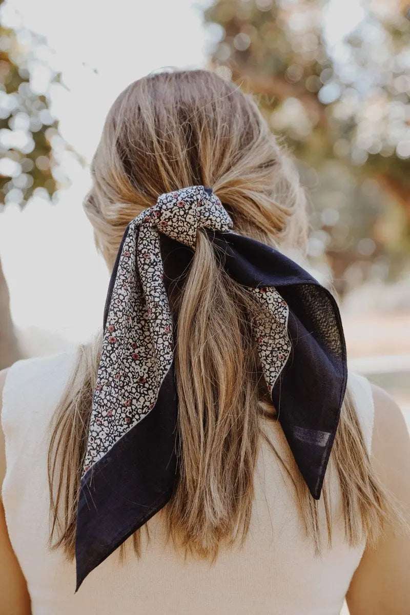 Ditsy Floral Bandana - Boho Clothing and Accessories - Flyclothing LLC