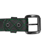 Diamond Quilted Leather Belt - First Manufacturing Company - Flyclothing LLC