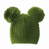 Double Faux Fur Pom Pom Beanie Hat - Madeline Love - Flyclothing LLC