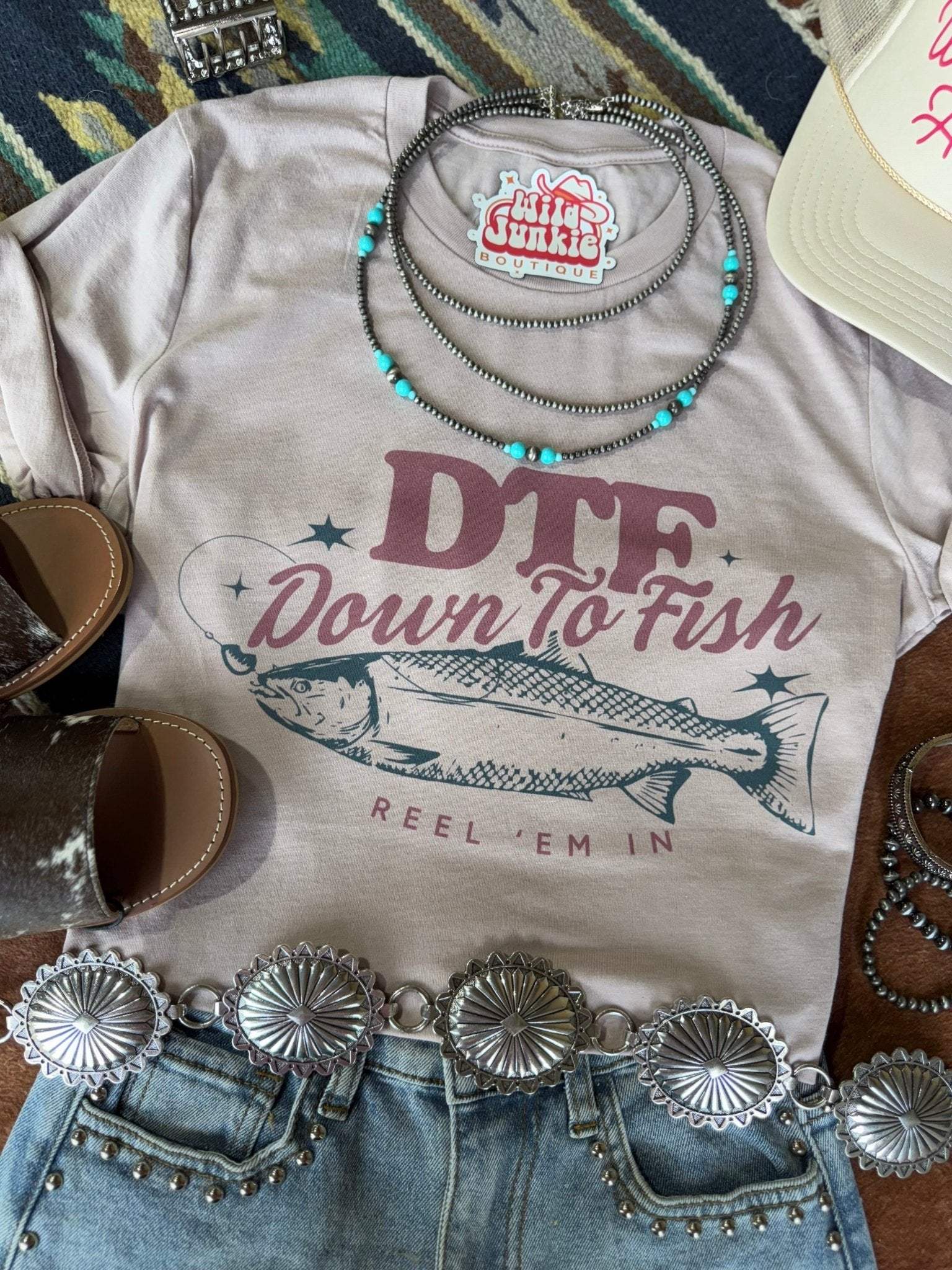 Down To Fish Graphic Tee - Wild Junkie - Flyclothing LLC