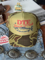 Down To Fish Trucker Hat - Wild Junkie - Flyclothing LLC